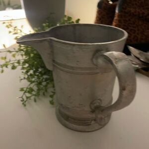 Vintage WILTON ARMETALE Pewter Mug Stein Stamped 
Metal Pitcher